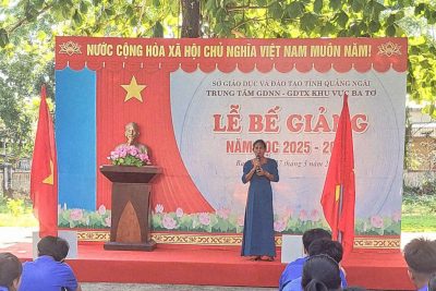 LỄ BẾ GIẢNG NĂM HỌC 2025 – 2026